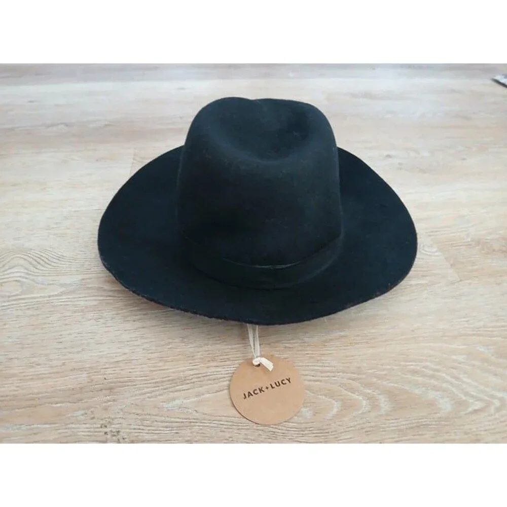 Jack and Lucy wool fedora NWT